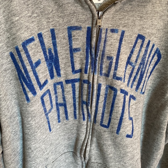 New England Patriots Full Zip Hoodie Jacket - Picture 2 of 7